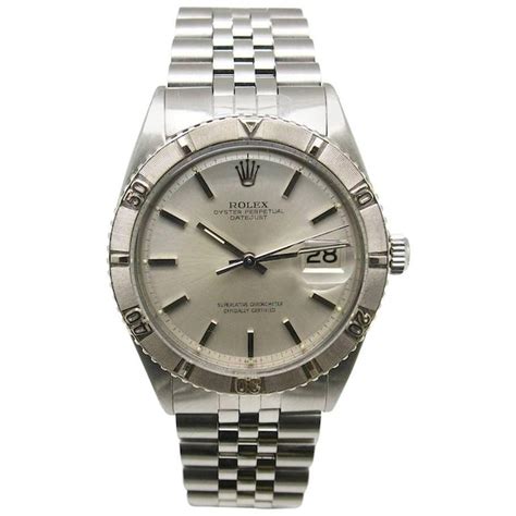 rolex datejust turnograph thunderbird white gold|Rolex turn o graph 36mm.